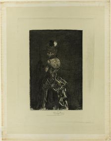 First Step, 1883. Creator: Félicien Rops