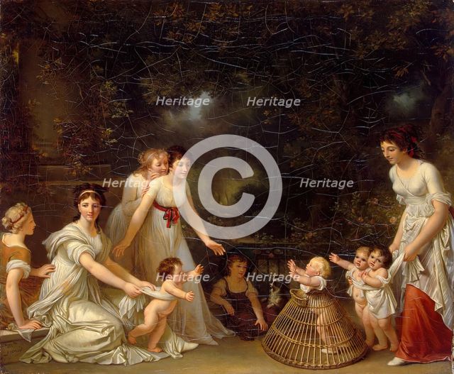 First Steps, 1788. Creator: Marguerite Gerard.