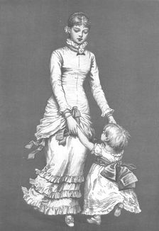 First Steps, 1880. Creator: Unknown