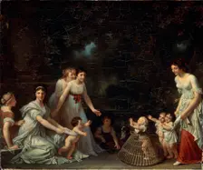 First Steps c1786-c1788. Artist: Marguerite Gerard