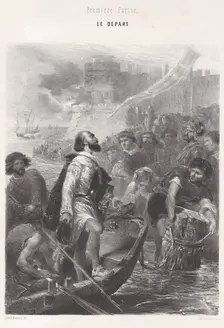 First Part, the Departure, ca. 1830-60. Creator: Célestin Nanteuil