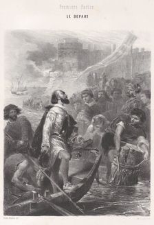 First Part, the Departure, ca. 1830-60. Creator: Célestin Nanteuil