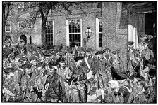 First Public Reading of the Declaration of Independence, 1776, (1880)