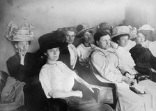 First woman jury, Los Angeles, 1911. Creator: Bain News Service