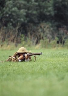 First World War re-enactment event, Festival of History, Stoneleigh Park, Warwickshire, 2004. Artist: Historic England Staff Photographer
