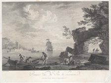 First View of the Port of Livourne, ca. 1755-85. Creator: Maria Fr Ozanne