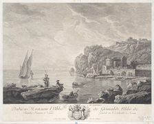 First View of Marseille, 1776. Creator: Jacques Aliamet
