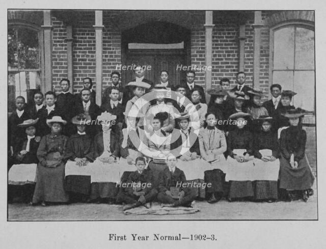 First year Normal- 1902-3, 1903. Creator: Unknown.