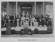First year Normal- 1902-3, 1903. Creator: Unknown