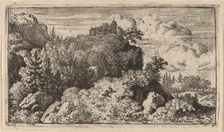 Firs in the Defile, probably c. 1645/1656. Creator: Allart van Everdingen