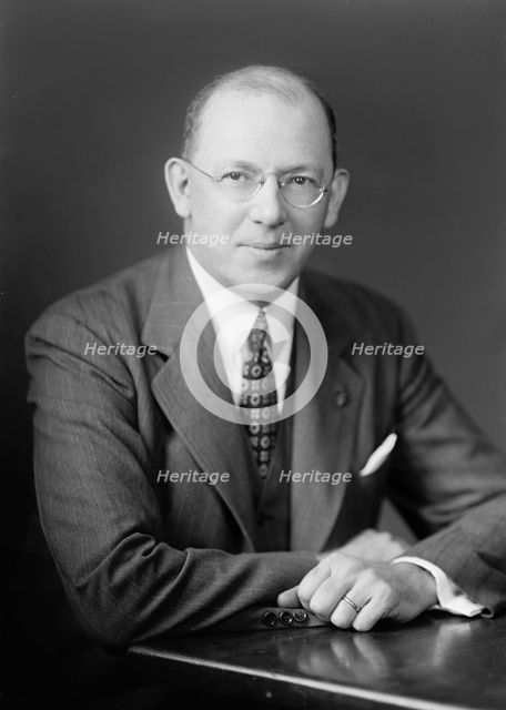 Fischelis, Robert. Doctor - Portrait, 1943. Creator: Harris & Ewing.