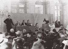 Fischer auction Degenerate Art in Lucerne, 1939. Artist: Anonymous