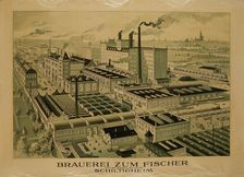 Fischer brewery, Schiltigheim, 1920s-1930s. Creator: Greiner, Charles (Karl) (1868-1935)