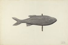 Fish Weather Vane, 1939. Creator: Michael Riccitelli