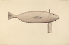 Fish Weather Vane, c. 1938. Creator: Albert Ryder