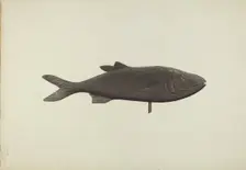 Fish Weather Vane, c. 1939. Creator: Michael Riccitelli