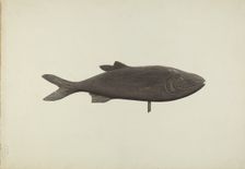 Fish Weather Vane, c. 1939. Creator: Michael Riccitelli