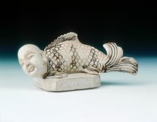 Fish with human head, Northern Song dynasty, China, 11th century. Creator: Unknown