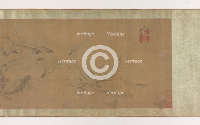 Fish and Water Weeds, 1368-1644. Creator: Unknown.
