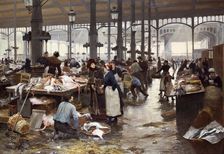 Fish Hall at the Central Market, 1881