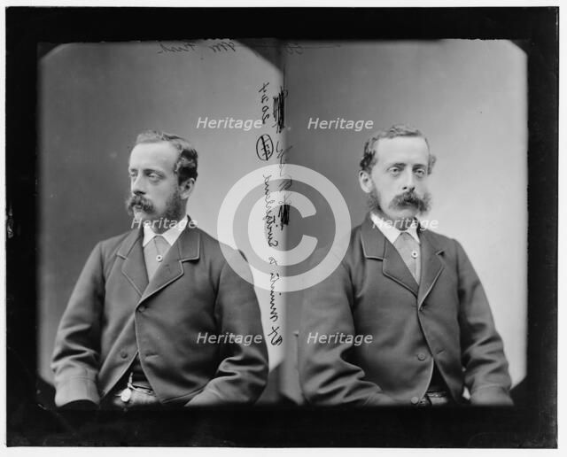 Fish, Hon. Nicholas, U.S. Minister to Switzerland, between 1865 and 1880. Creator: Unknown.