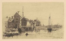 Fish-Houses, 1881. Creator: Charles A Platt