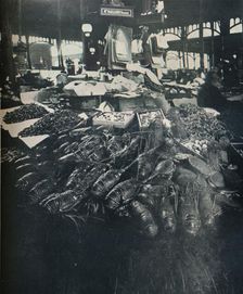 Fish Market, c1877-1927, (1929). Artist: Eugene Atget