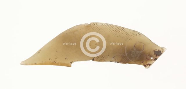 Fish Pendant, Shang or Western Zhou period, 13th/10th century B.C. Creator: Unknown.