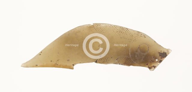 Fish Pendant, Shang or Western Zhou period, 13th/10th century B.C. Creator: Unknown.