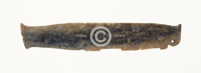 Fish Pendant, Shang or Western Zhou period, 13th/10th century B.C. Creator: Unknown.