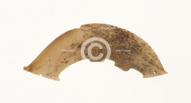 Fish Pendant, Western Zhou period, 11th/10th century B.C. Creator: Unknown.