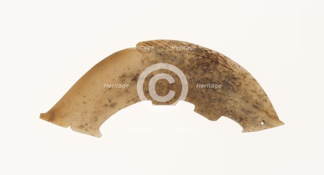 Fish Pendant, Western Zhou period, 11th/10th century B.C. Creator: Unknown.