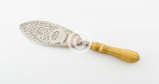 Fish Server, England, 1777. Creator: William Plummer.