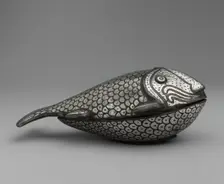 Fish-Shaped Box, India, 19th century. Creator: Unknown