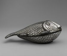 Fish-Shaped Box, India, 19th century. Creator: Unknown