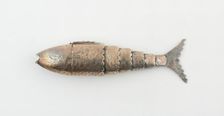 Fish-Shaped Vinaigrette, Birmingham, 1817/18. Creator: Joseph Willmore