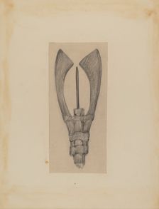 Fish Spear, 1935/1942. Creator: George B. Wally