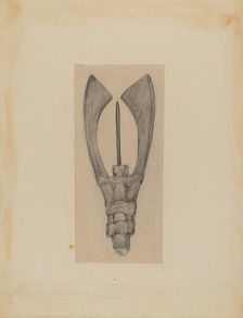 Fish Spear, 1935/1942. Creator: George B. Wally