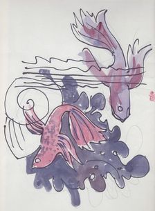 Fish study, c1970. Creator: Shirley Markham