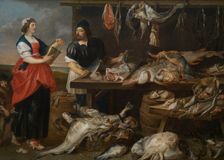 Fishmonger's Stall, 1640. Creator: Adriaen van Utrecht