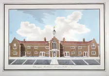Fishmongers Almshouses, Southwark, London, c1850. Artist: Anon