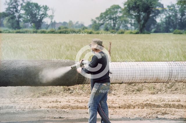Fishbourne, Chichester, West Sussex, 20/08/1984. Creator: John Laing plc.