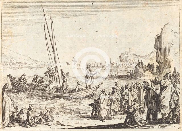 Fisher of Men, 1635. Creator: Jacques Callot.
