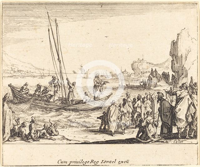 Fisher of Men, 1635. Creator: Jacques Callot.