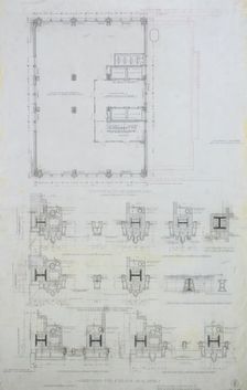 Fisher Building Addition, Chicago, Illinois, Detail, 1890. Creator: Peter Joseph Weber