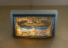 Fisher Building: Light Fixture from Lobby, 1896. Creator: Daniel Burnham
