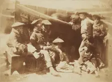Fisher Laddies, Newhaven, 1843-1848. Creator: Hill & Adamson