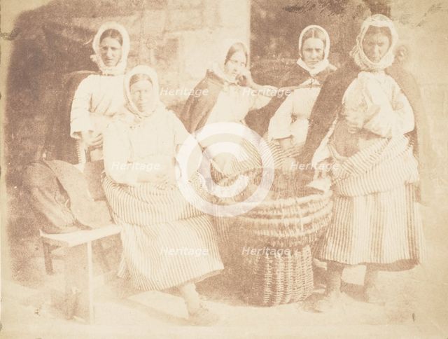 Fisher Lassies, 1843-47. Creators: David Octavius Hill, Robert Adamson, Hill & Adamson.