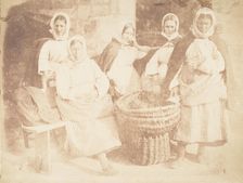 Fisher Lassies, 1843-47. Creators: David Octavius Hill, Robert Adamson, Hill & Adamson