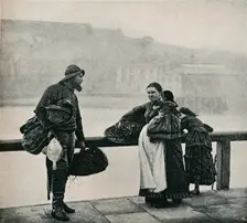 Fisher people,Whitby c1890. Artist: Frank Meadow Sutcliffe